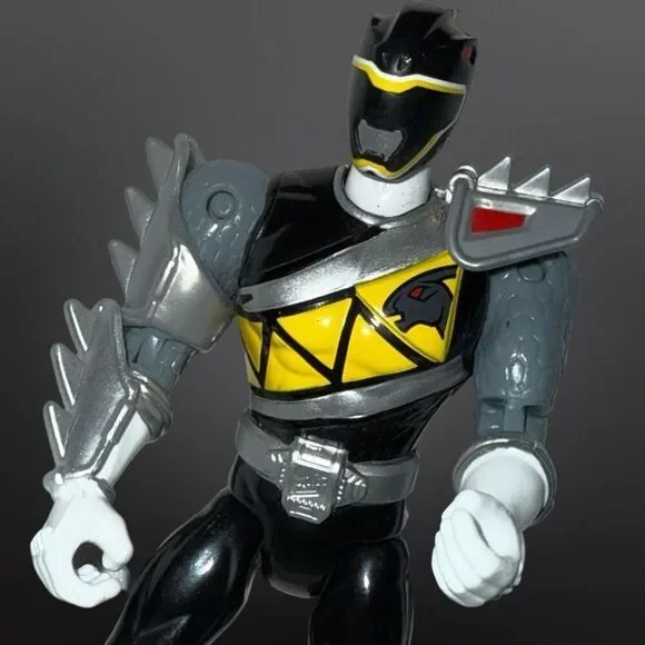 Power Rangers Lightning Collection Dino Charge Black B21 - Picture 6 of 7